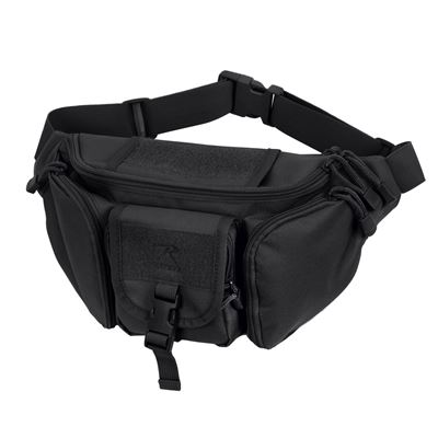 Taktische Bauchtasche CONCEALED CARRY SCHWARZ