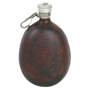 Feldflasche cocosnuss WWII, WWI Original