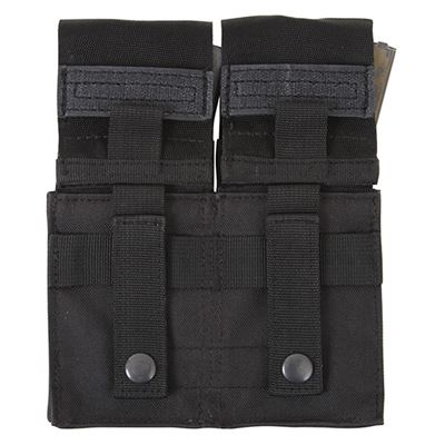 Pistol Mag Pouch MOLLE 2 Mags M16 SCHWARZ