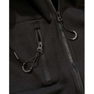 Taktisches Sweatshirt mit Reißverschluss und Kapuze „Tactical Sweat Jacket“ SCHWARZ BRANDIT 5033-11002 3
