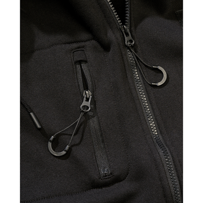 Taktisches Sweatshirt mit Reißverschluss und Kapuze „Tactical Sweat Jacket“ SCHWARZ BRANDIT 5033-11002 2
