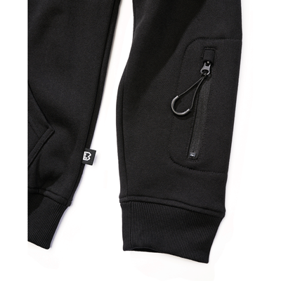 Taktisches Sweatshirt mit Reißverschluss und Kapuze „Tactical Sweat Jacket“ SCHWARZ BRANDIT 5033-11002 3