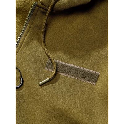 Taktisches Sweatshirt mit Reißverschluss und Kapuze „Tactical Sweat Jacket“ GRÜN BRANDIT 5033-15001 2