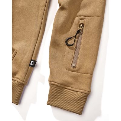 Taktisches Sweatshirt mit Reißverschluss und Kapuze „Tactical Sweat Jacket“ COYOTE BRANDIT 5033-20070 4