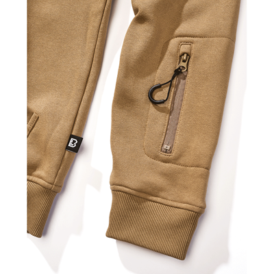 Taktisches Sweatshirt mit Reißverschluss und Kapuze „Tactical Sweat Jacket“ COYOTE BRANDIT 5033-20070 7