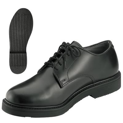 Halbschuhe zur Uniform OXFORD SCHWARZ