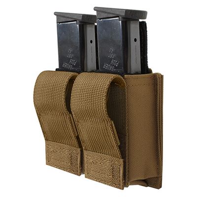 Double Pistol Mag MOLLE COYOTE
