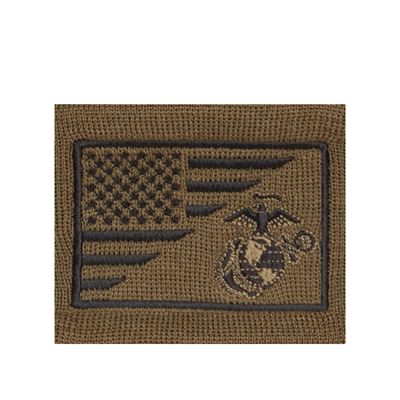 Mütze WATCH Flagge USA/USMC gestrickt COYOTE