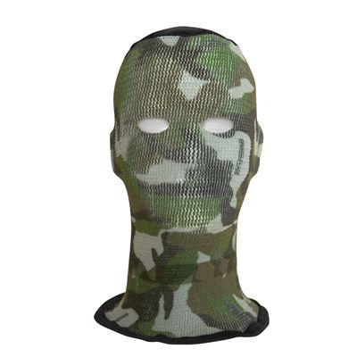 Sturmhaube SPANDO Camouflage WOODLAND