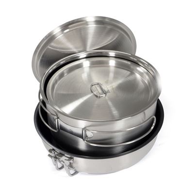 Outdoor-Kochgeschirr fünfteiliges Set Nerez Cooking Set „Non-Stick“ Origin Outdoors 557402 8