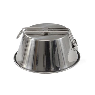 Edelstahlschüssel mit Henkel CAMP BOWL Sierra Cup basic NATURE 557403 3
