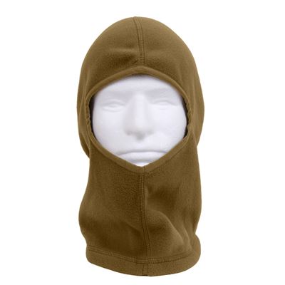 Sturmhaube POLAR eine Öffnung FLEECE COYOTE BROWN