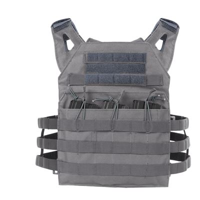 Plate Carrier MOLLE Plattenträger leicht GRAU Übergröße