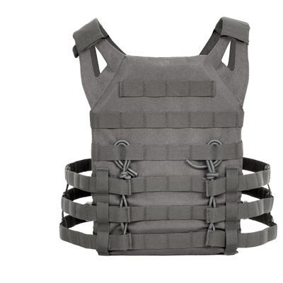 Plate Carrier MOLLE Plattenträger leicht GRAU Übergröße