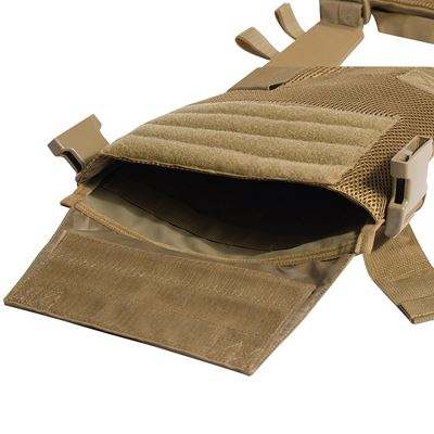 Plate Carrier LOW PROFILE Plattenträger COYOTE BROWN