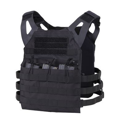 Plate Carrier MOLLE Plattenträger leicht SCHWARZ