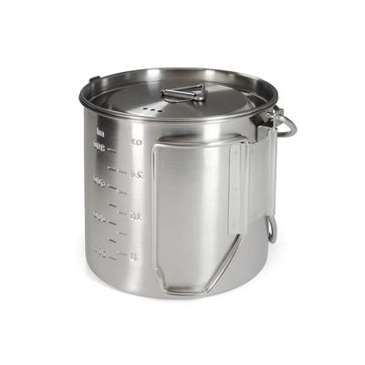 2-in-1-Topf mit Griffen und Deckel OUTDOOR 1000 ml EDELSTAHL Origin Outdoors 562093 2