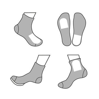 Schuhwärmer bis zu 8 Stunden, 2er-Set