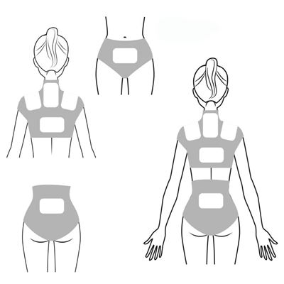 Einweg-Wärmekissen 10 x 13 x 0,5 cm bis zu 8 Stunden