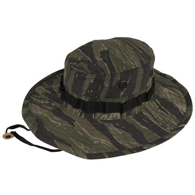 Hut VINTAGE VIETNAM TIGER STRIPE CAMO ROTHCO 5915 6