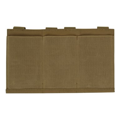 Open Mag Pouch 3xAR15 MOLLE elastisch COYOTE