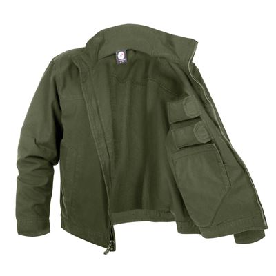 Jacke CONCEALED CARRY light GRÜN ROTHCO 59590 2
