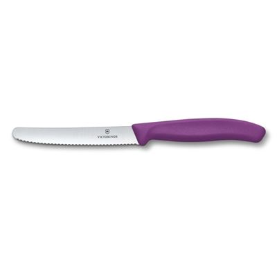 Messer für Tomaten 11cm LILA