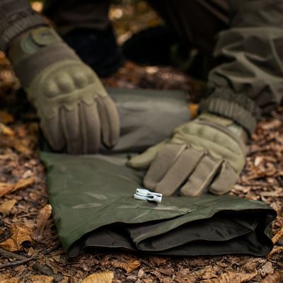 Aufblasbare Isomatte Sleeping Pad 195 × 60 × 5 cm GRÜN M-TAC 60018001 10
