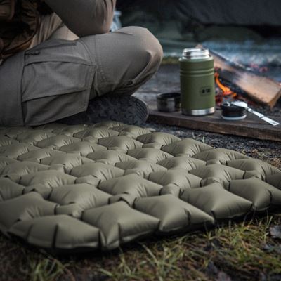 Aufblasbare Isomatte Sleeping Pad 195 × 60 × 5 cm GRÜN M-TAC 60018001 6