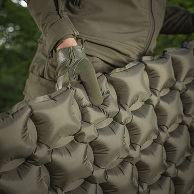 Aufblasbare Doppel-Isomatte Sleeping Pad 195 × 120 × 5 GRÜN M-TAC 60019001 5