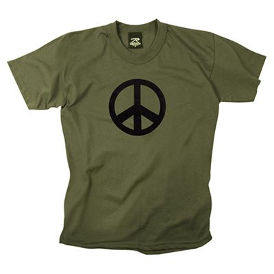 Tshirt PEACE GRÜN