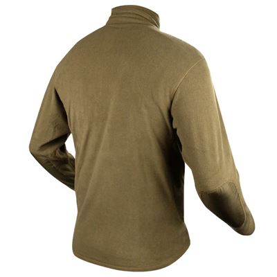 Fleecepullover CONDOR 1/4 ZIP COYOTE BROWN