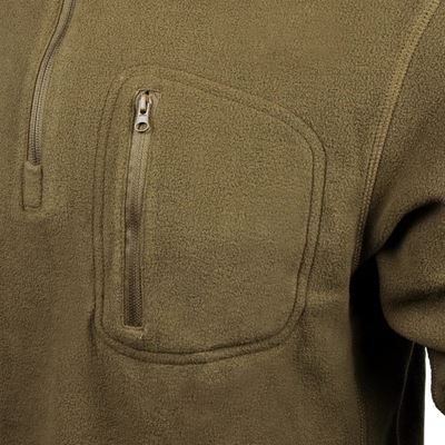 Fleecepullover CONDOR 1/4 ZIP COYOTE BROWN