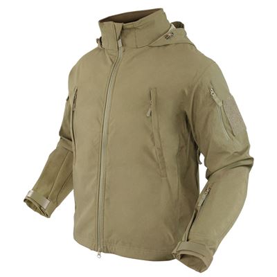 Jacke SUMMIT ZERO SOFTSHELL leicht TAN