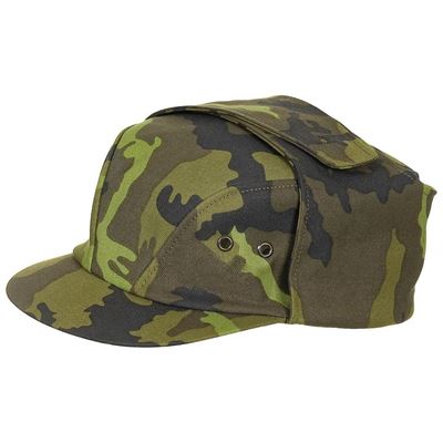 Mütze CZECH ARMY vz.95 forest mit Sonnenblende und Ohrschutz gebraucht Tschechische Armee  8405000G 2