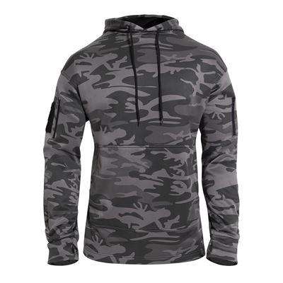 Pullover CONCEALED CARRY mit Kapuze BLACK CAMO