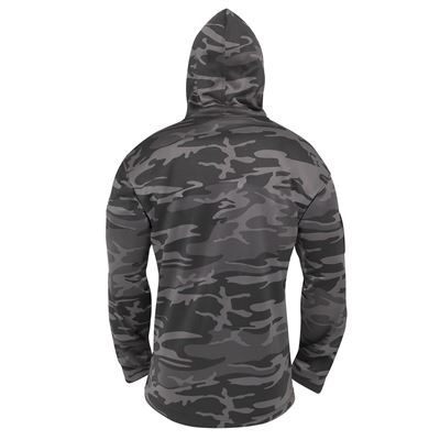 Pullover CONCEALED CARRY mit Kapuze BLACK CAMO