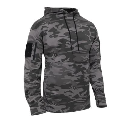 Pullover CONCEALED CARRY mit Kapuze BLACK CAMO