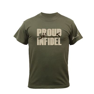 Tshirt PROUD INFIDEL GRÜN