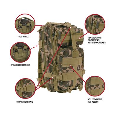 Rucksack ASSAULT I MEDIUM TRANSPORT FRED BEAR CAMO