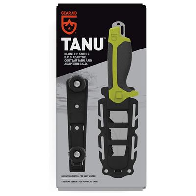 Messer TANU™ mit B.C.D.-Adapter GRÜN GEAR AID® 62075 6