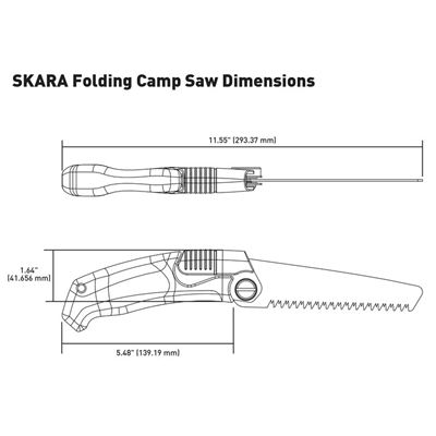 Camp SKARA™ Klappsäge GEAR AID® 63050 10