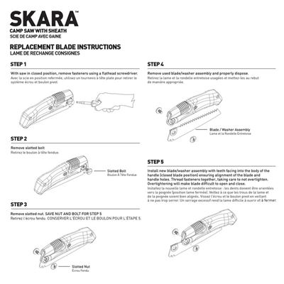 Camp SKARA™ Klappsäge GEAR AID® 63050 8