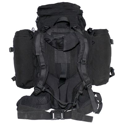 Holländischer Rucksack MODULAR BLACK mit Seitentaschen Gebraucht