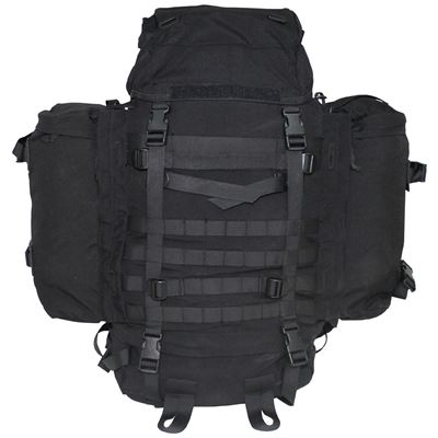 Holländischer Rucksack MODULAR BLACK mit Seitentaschen Gebraucht