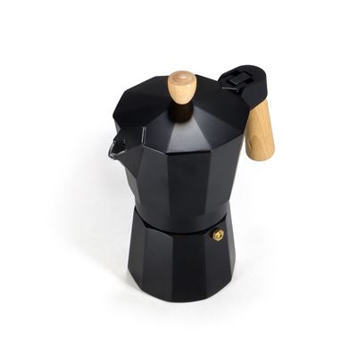 Espresso Maker BELLANAPOLI 6 Tasse SCHWARZ Origin Outdoors 633030 2