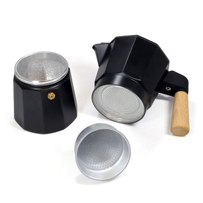 Espresso Maker BELLANAPOLI 6 Tasse SCHWARZ Origin Outdoors 633030 4
