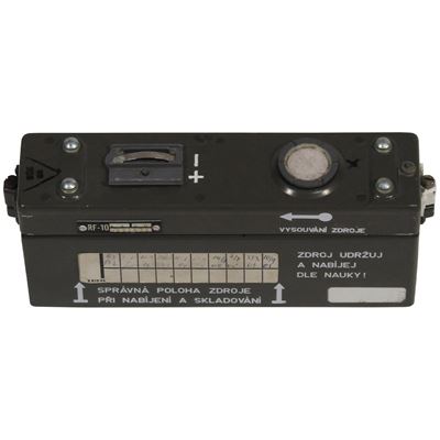 Baterrieeinsatz in Radiosender CZECH ARMY FR-10R gebraucht