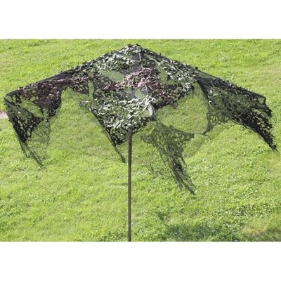 Sonnenschirm mit Tarnnetz BRITISCH