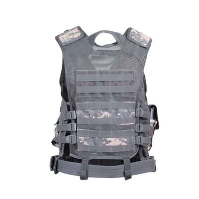 Taktische Weste CROSS DRAW MOLLE ACU DIGITAL